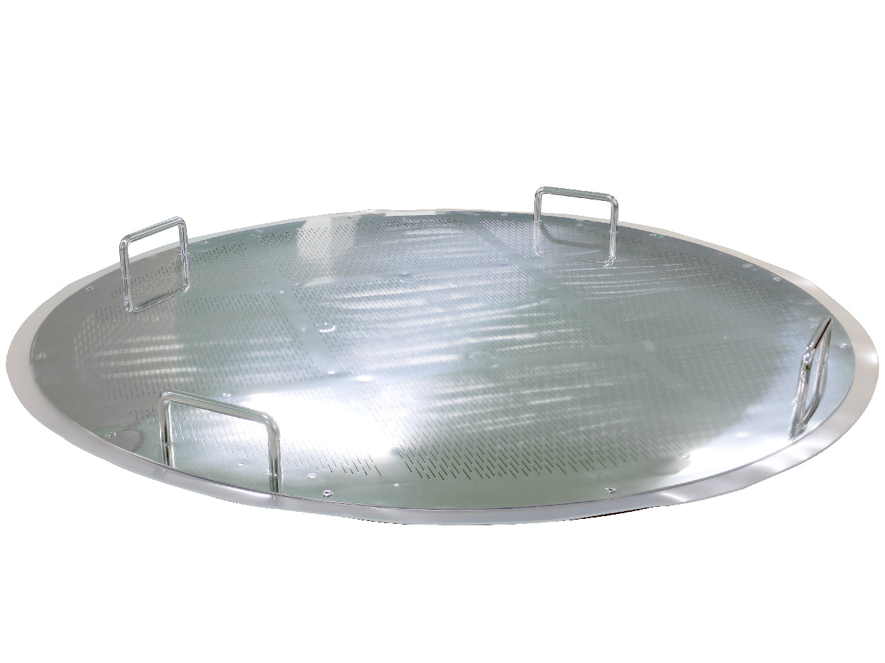 【採用事例】ロイター板(クラフトビール 糖化タンク用)