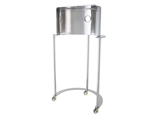 【新製品】粉体投入をサポート|集塵フード 脚付